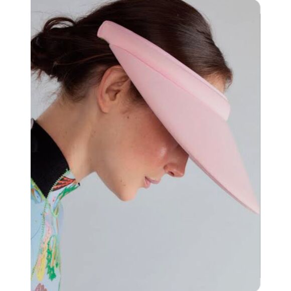 Cynthia Rowley Women\'s Bonded Visor Camel NWT 95 main image 5